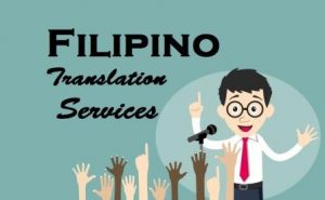 Filipino language translation